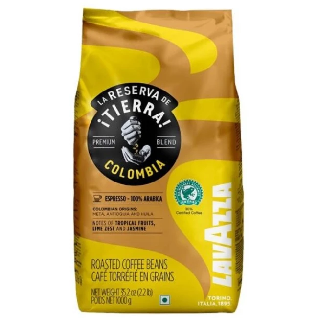 Cafea Boabe Tierra Columbia Lavazza 1Kg
